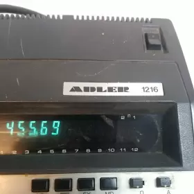 1216 ADLER Desktop Calculator #3