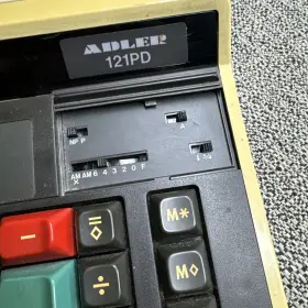 121PD ADLER Printing Calculator Power Cord #3