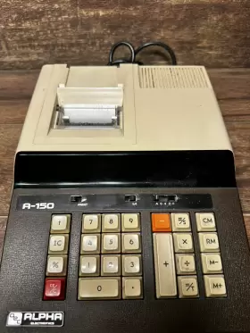 A-200 ALPHA ELECTRONICS Printing Calculator #2