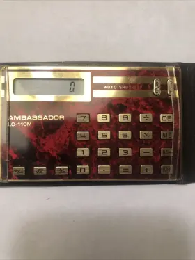 110M AMBASSADOR Lc Calculator #2