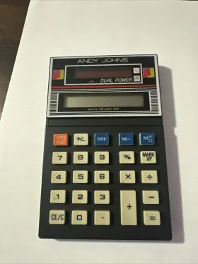 70003 ANDY JOHNS Scientific Calculator Dual Power Batteries