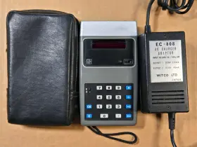 EC-808 APCO Calculator Ac Adaptor Battery Cover