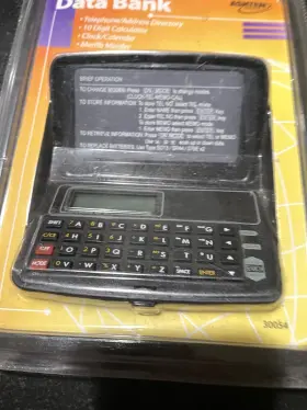 744120300540 ASHTEN Data Bank Calculator Clock Calendar