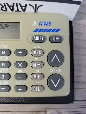DB2300 ATARI Calculator Memo Bank Manual Half #2