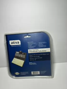 AT-CK1 ATIVA Dual Checkbook Calculator #2