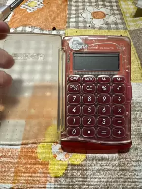 1018 AURORA Translucent Calculator #2