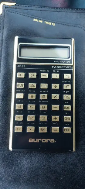 AC-22 AURORA Calculator Wallet