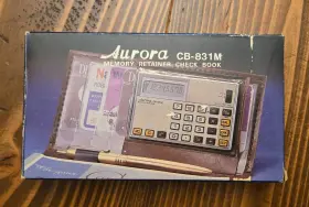 CB-831M AURORA Memory Retainer Check Book