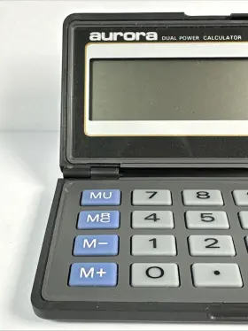 EB-965 AURORA Solar Calculator Touch Lcd #3