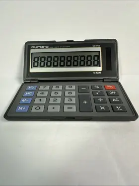 EB-965 AURORA Solar Calculator Touch Lcd