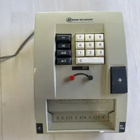 CONTEX-55 BOHN DUPLICATOR Bdc Mechanical Calculator