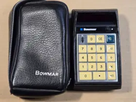 901D BOWMAR Pocket Calculator Battery Pack
