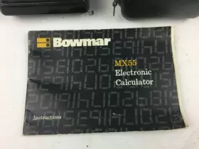 MX-55 BOWMAR Calculator Manual Charger #3