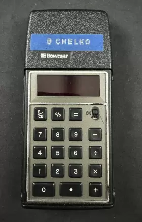MX25 BOWMAR Calculator
