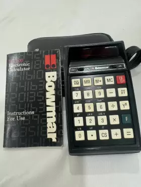 MX75 BOWMAR Memory Calculator Manual Charger #2