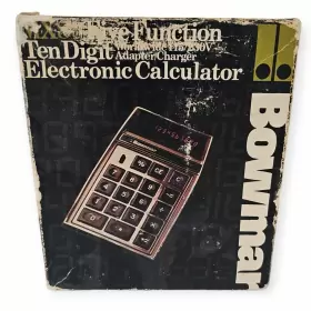 MX80 BOWMAR Calculator Manual #2