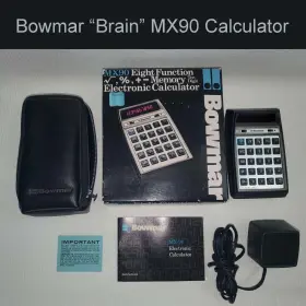 MX90 BOWMAR Brain Calculator Memory