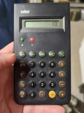 4766 BRAUN Calculator Everything #3