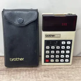 827R BROTHER Calculator Handheld Pocket