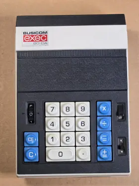 80-DA BUSICOM Executive Calculator Power Cord