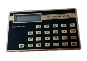 DH48S-S CALCULATOR LADY Crystal Battery Taiwan