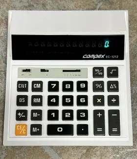 EC-1212 CALCUSEUM COMPEX Calculator