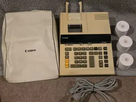 CP1216D CANON Desktop Printing Calculator Paper Cover