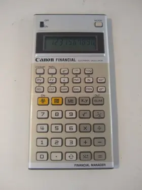 EZ2-0013 CANON Financial Manager Calculator