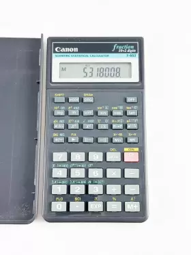 F-603 CANON Pocket Scientific Statistical Calculator #2