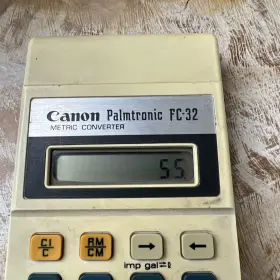 FC-32 CANON Palmtronic Converter Calculator #3