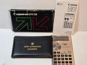 FC-52 CANON Air Cargo Promotional Credit Card Calculator