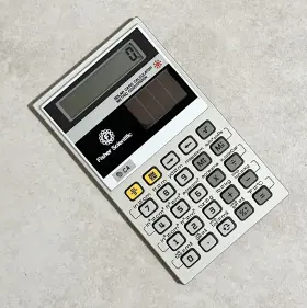 FC-5C CANON Solar Card Calculator Conversion Fisher