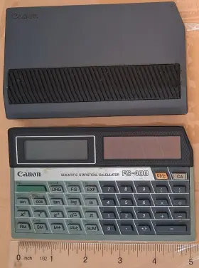 FS-400 CANON Scientific Statistical Calculator