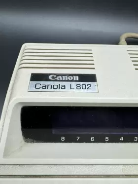 L802 CANON Canola Panaplex Calculator Perfectly #3