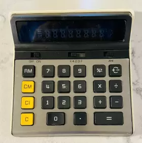 L813 CANON Canola Calculator Box Manual #2