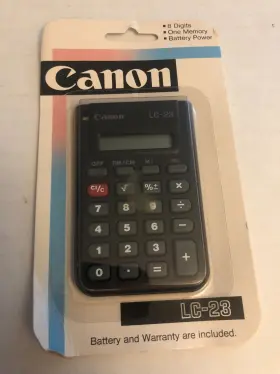 LC-23 CANON Calculator