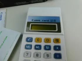 LC-32 CANON Card Calculator Box Pocket #2