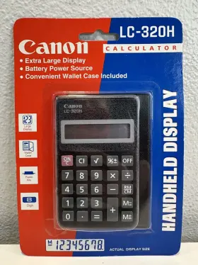 LC-320H CANON Battery Calculator