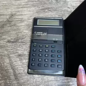 LC-62 CANON Card Display Mini Handheld Calculator