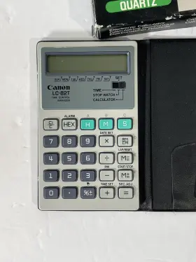 LC-82T CANON Control Manager Calculator Watch Alarm #2