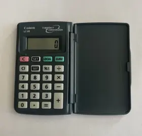 LC-8E CANON Currency Conversion Calculator Euro Door