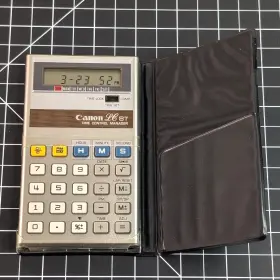 LC-8T CANON Control Manager Calculator Watch Alarm