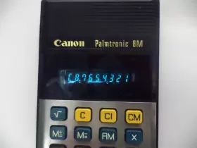LD-8M CANON Palmtronic Calculator Led #2 LD-8M CANON Palmtronic Calculator Led #2