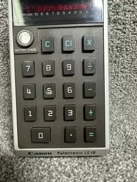 LE-10 CANON Palmtronic Calculator #3