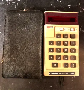 LE-80R CANON Palmtronic Scientific Calculator