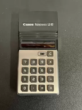 LE-83 CANON Palmtronic Led Calculator #2