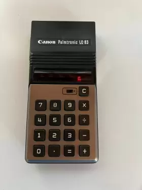 LE-83 CANON Palmtronic Led Calculator #3