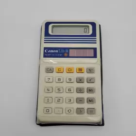 LS-3 CANON Solar Calculator Handheld #2