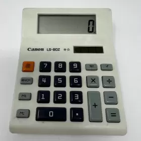 LS-80Z CANON Calculator Mini Solar Power