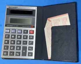 LS-81Z CANON Calculator Sharp Texas #2